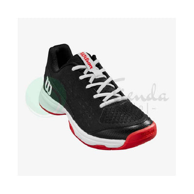 Wilson Rush Pro Jr. L Black/Wh/RD