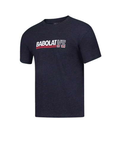 Babolat Exercise Vintage Tee Men - Black T-Shirt