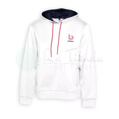 Brisk White Hoodie - Man