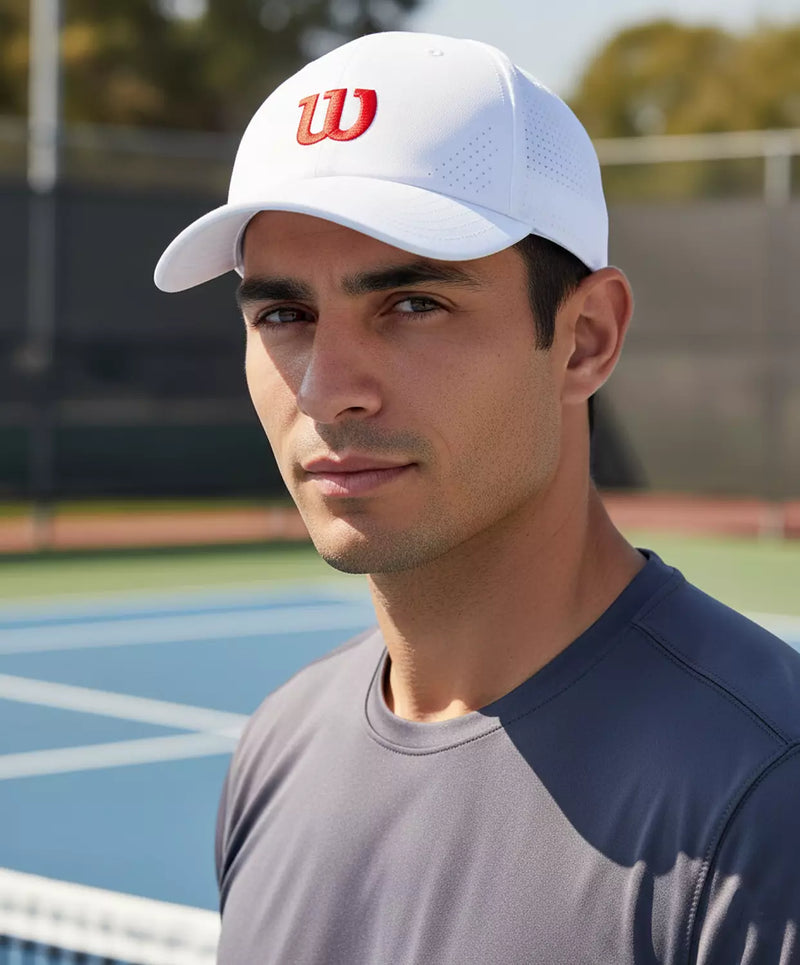 Wilson active perforated cap - White
