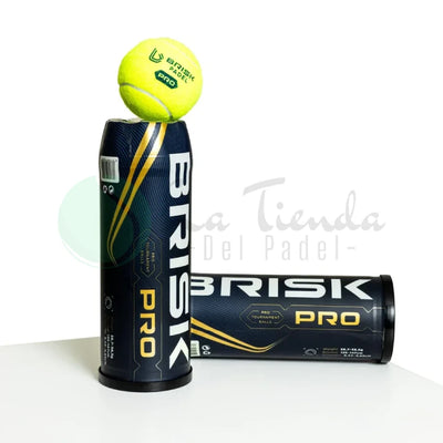 Brisk Pro Tour Padel Balls