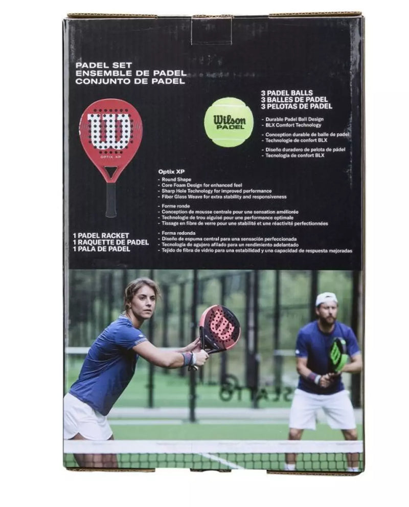 Wilson Optix XP Padel Kit Box 2026 - Bundle