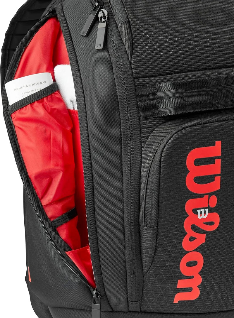 Wilson Clash V3 Backpack - black/Infrared 2025