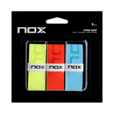Nox Pro Colors Overgrip (pack of 3) - Red/Green/Blue