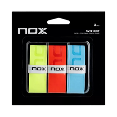 Nox Pro Colors Overgrip (pack of 3) - Red/Green/Blue