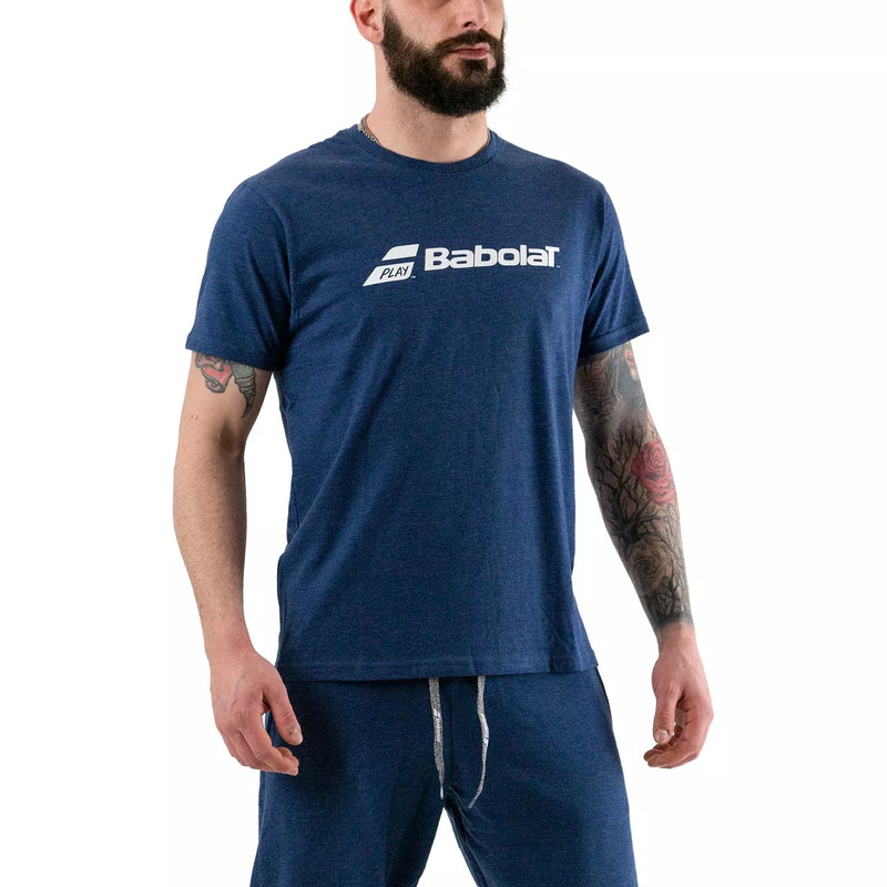 Babolat Exercise Tee Men - Navy Blue T-Shirt