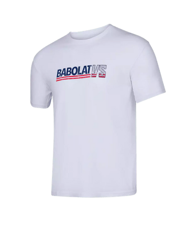 Babolat Exercise Vintage Tee Men - White T-Shirt