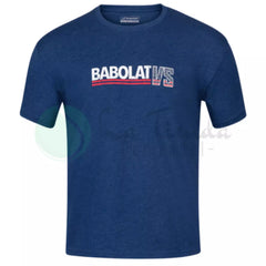 Babolat Exercise Vintage Tee Men - Navy Blue T-Shirt