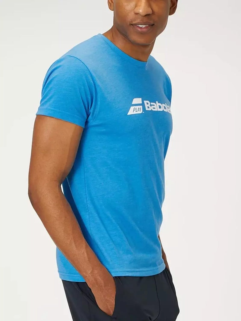 Babolat Exercise Tee Men - Sky Blue T-Shirt