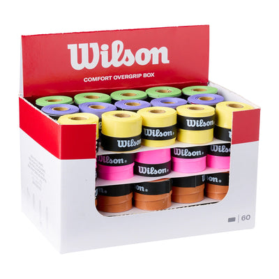 Wilson Comfort Overgrip - Colors (Pack of 60)