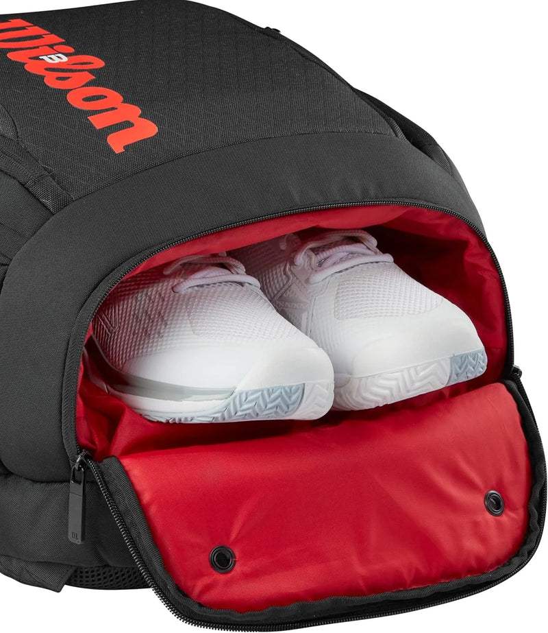 Wilson Clash V3 Backpack - black/Infrared 2025