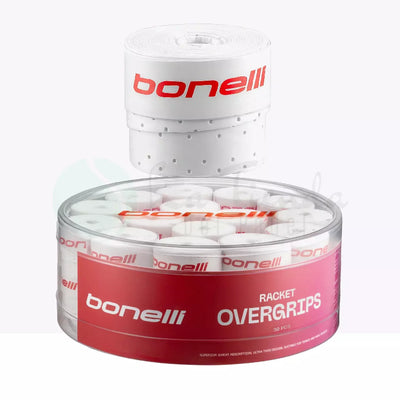 Bonelli Pro Perforated Overgrip (Pack of 30) - White