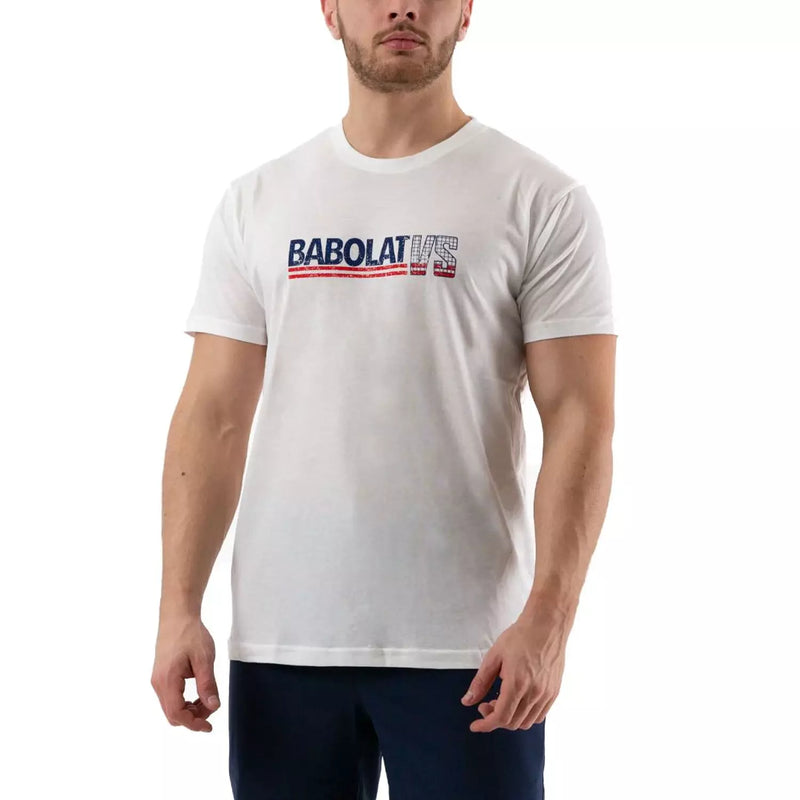 Babolat Exercise Vintage Tee Men - White T-Shirt