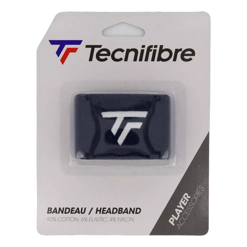 Tecnifibre Headband - Navy Blue