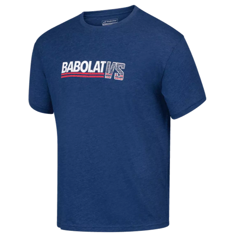 Babolat Exercise Vintage Tee Men - Navy Blue T-Shirt