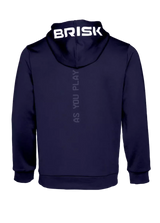 Brisk Navy Blue Hoodie - Man