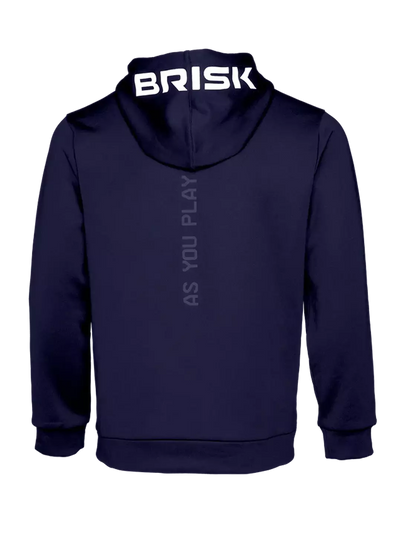 Brisk Navy Blue Hoodie - Man
