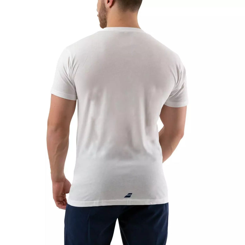 Babolat Exercise Vintage Tee Men - White T-Shirt