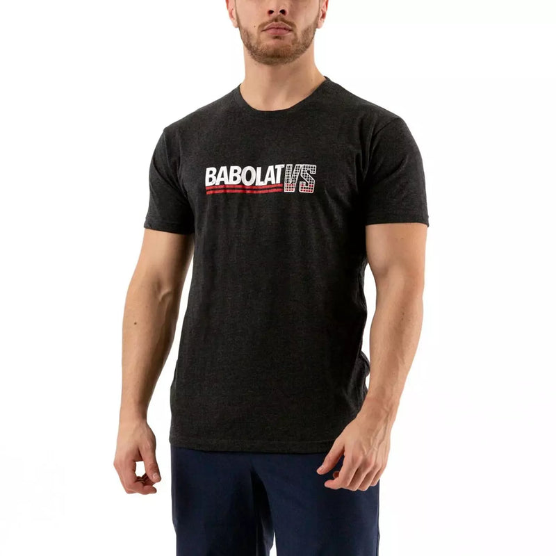 Babolat Exercise Vintage Tee Men - Black T-Shirt