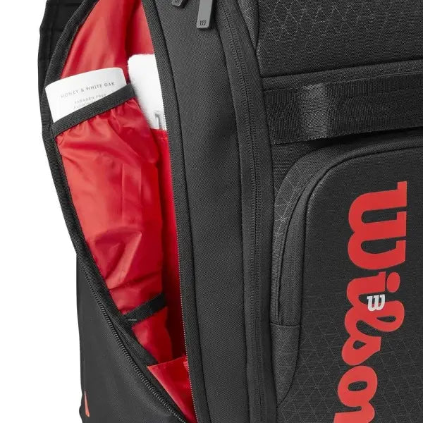 Wilson Clash V3 Backpack - black/Infrared 2025