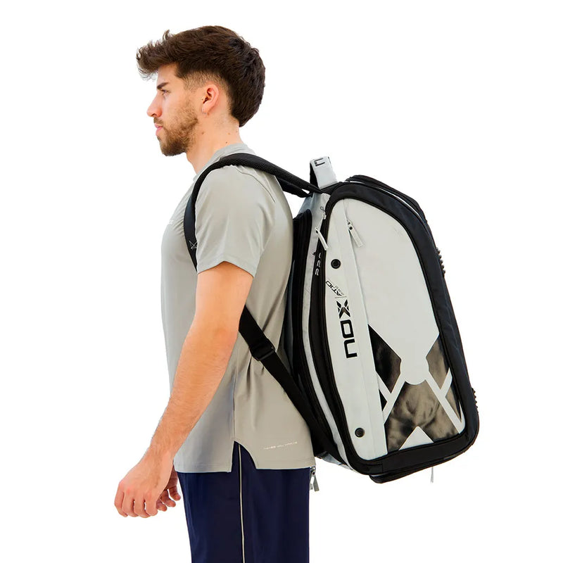 Nox AT10 Competition XL Compact Bag Grey/Black 2026 - Augustin Tapia
