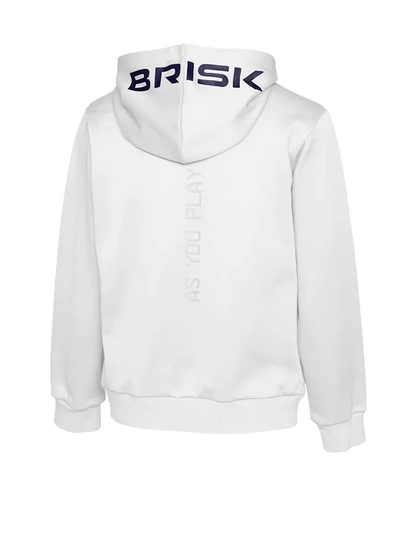 Brisk White Hoodie - Man