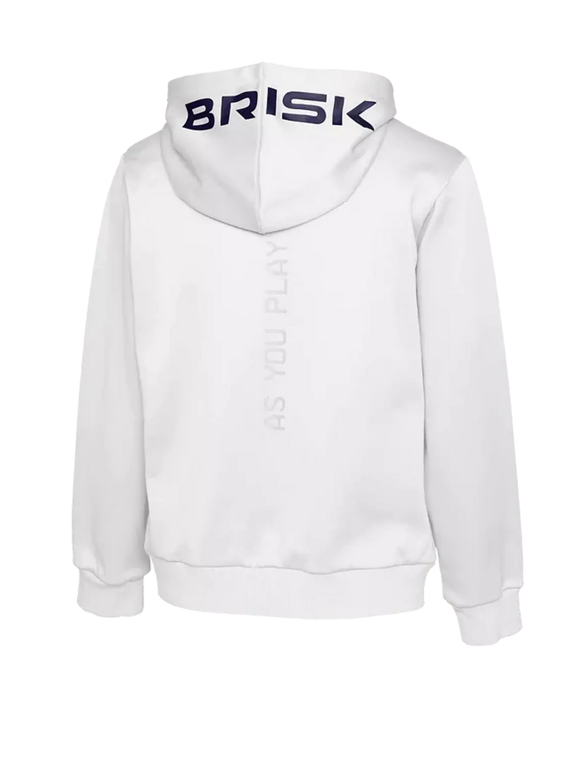 Brisk White Hoodie - Man