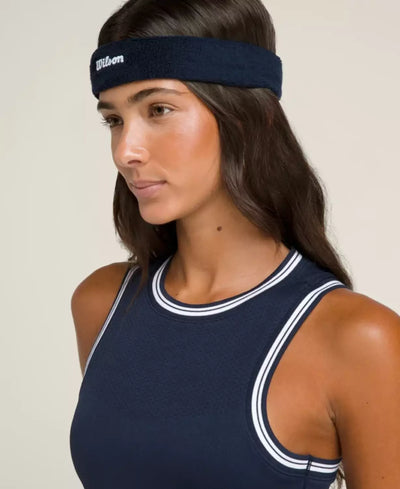 Wilson Headband - Navy Blue