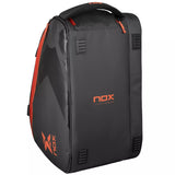 Nox Luxury Open Padel Bag - Black-Red 2026