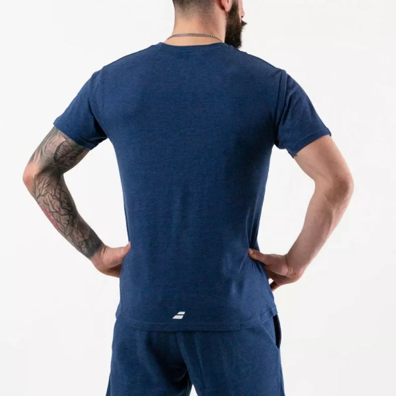 Babolat Exercise Tee Men - Navy Blue T-Shirt