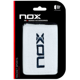 Nox Wristbands  - White/Navy Blue