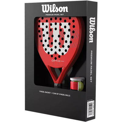 Wilson Optix XP Padel Kit Box 2026 - Bundle