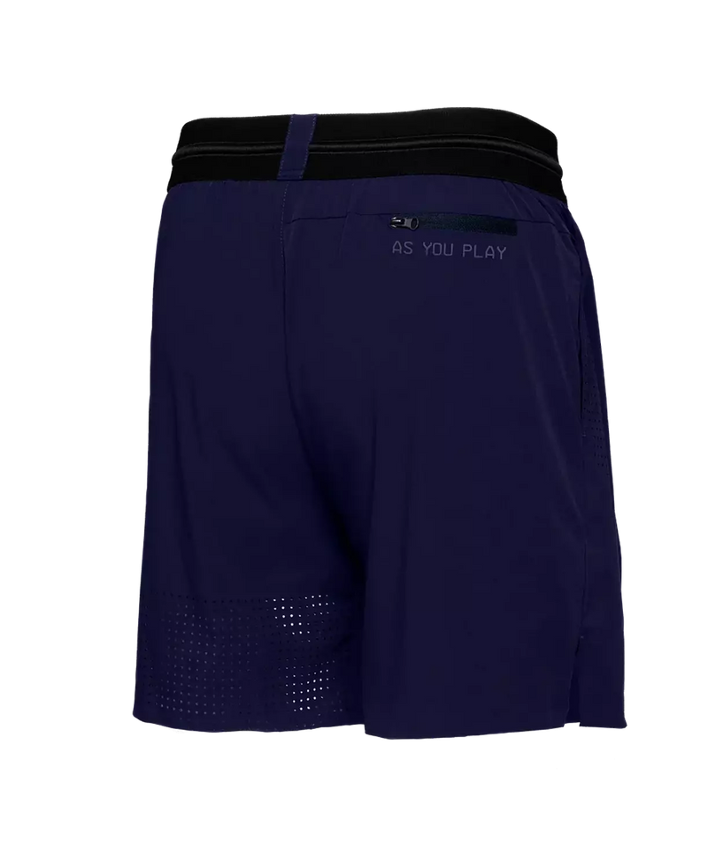 Brisk Navy Blue Shorts - Man