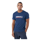 Babolat Exercise Vintage Tee Men - Navy Blue T-Shirt