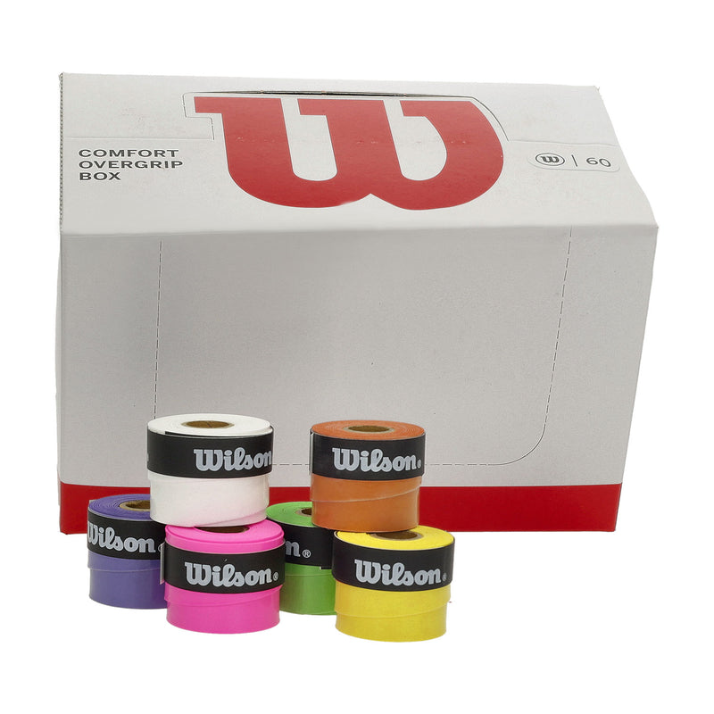 Wilson Comfort Overgrip - Colors (Pack of 60)