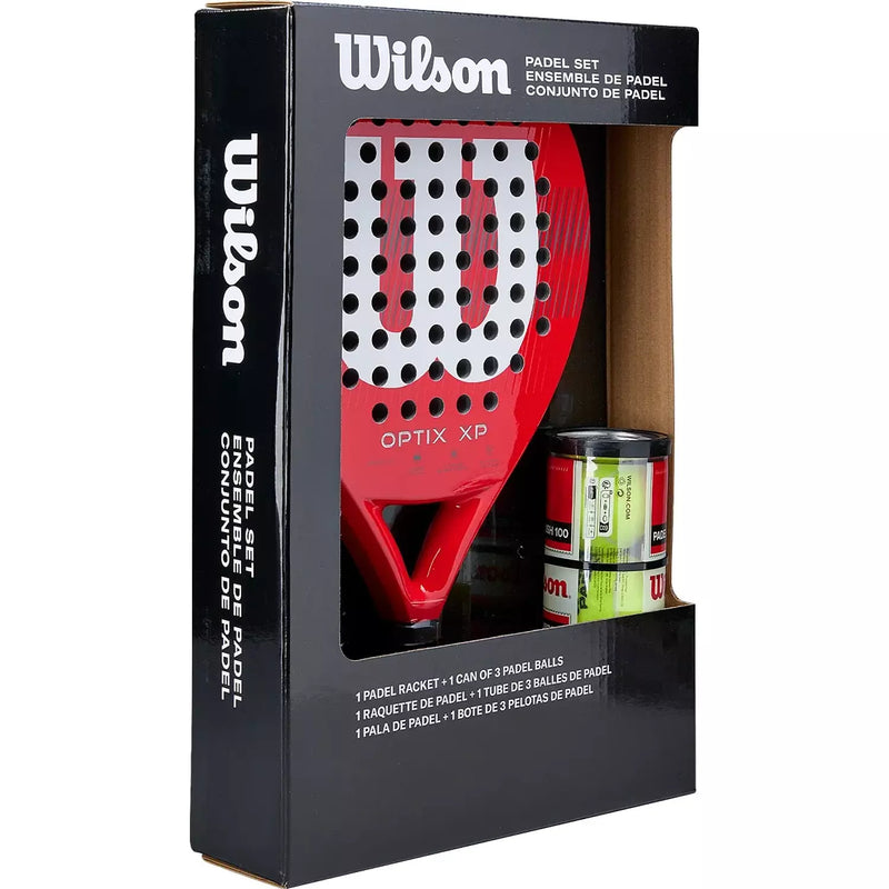 Wilson Optix XP Padel Kit Box 2026 - Bundle