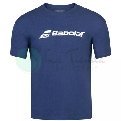 Babolat Exercise Tee Men - Navy Blue T-Shirt