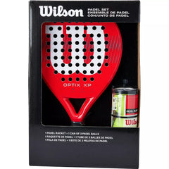 Wilson Optix XP Padel Kit Box 2026 - Bundle