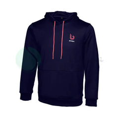 Brisk Navy Blue Hoodie - Man