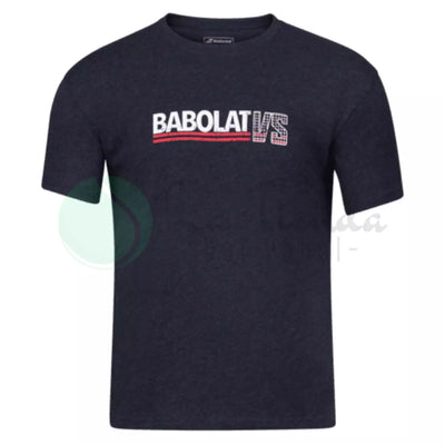 Babolat Exercise Vintage Tee Men - Black T-Shirt